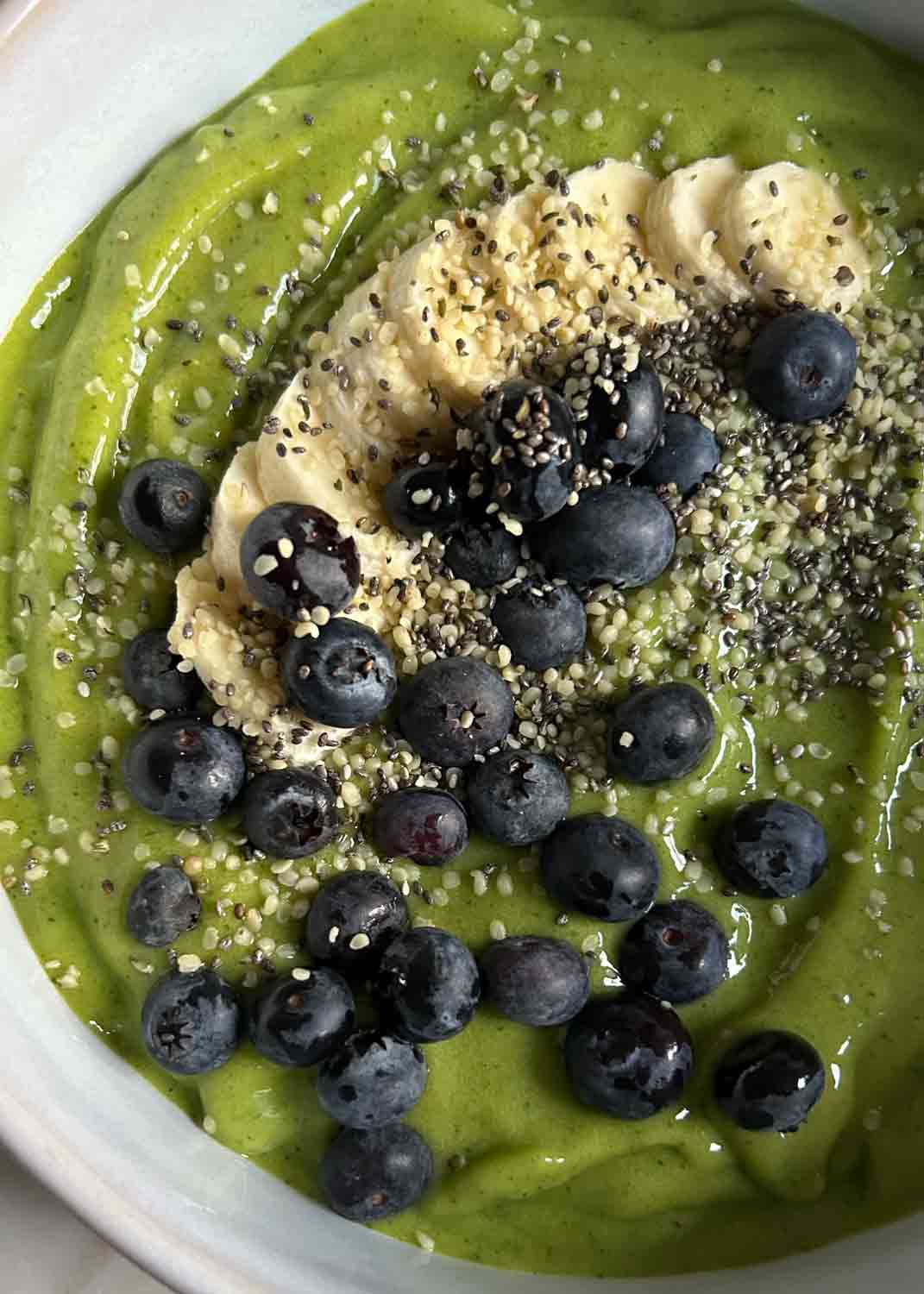 Green Matcha Smoothie Bowl