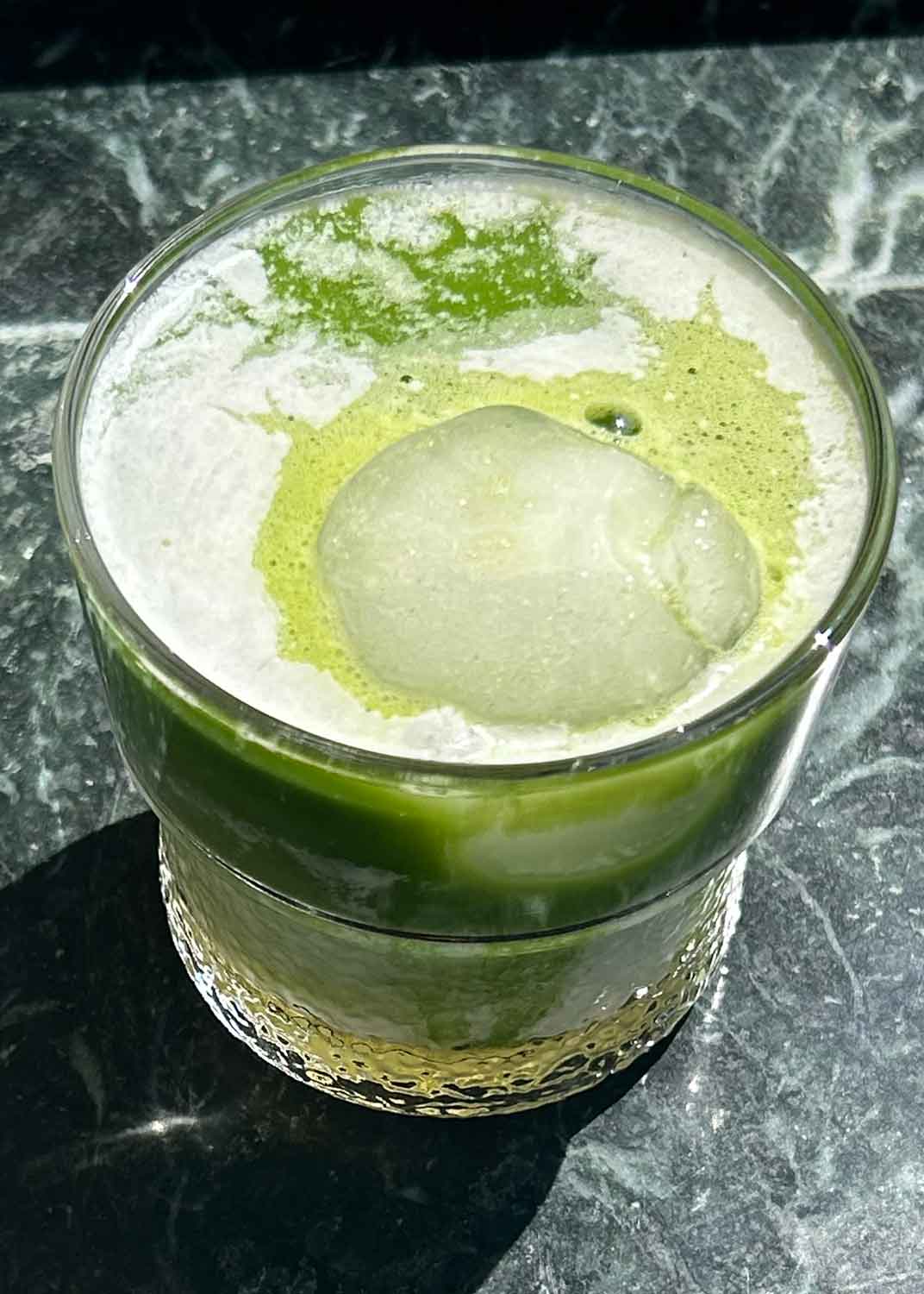 Holunder Matcha