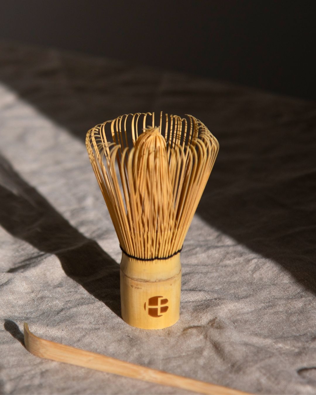 Matcha whisk CHASEN made of golden bamboo