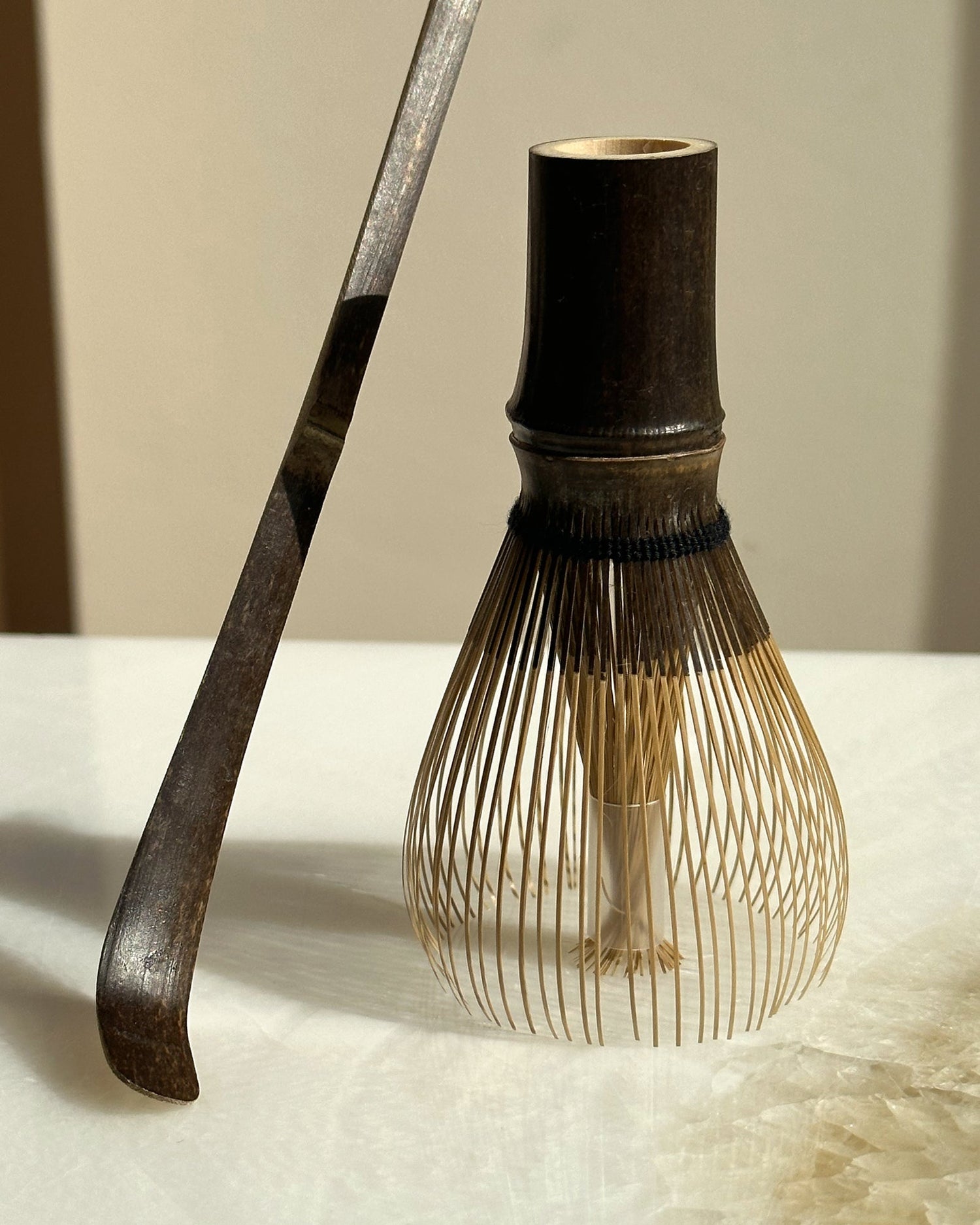 Matcha Whisk + Spoon Premium Set