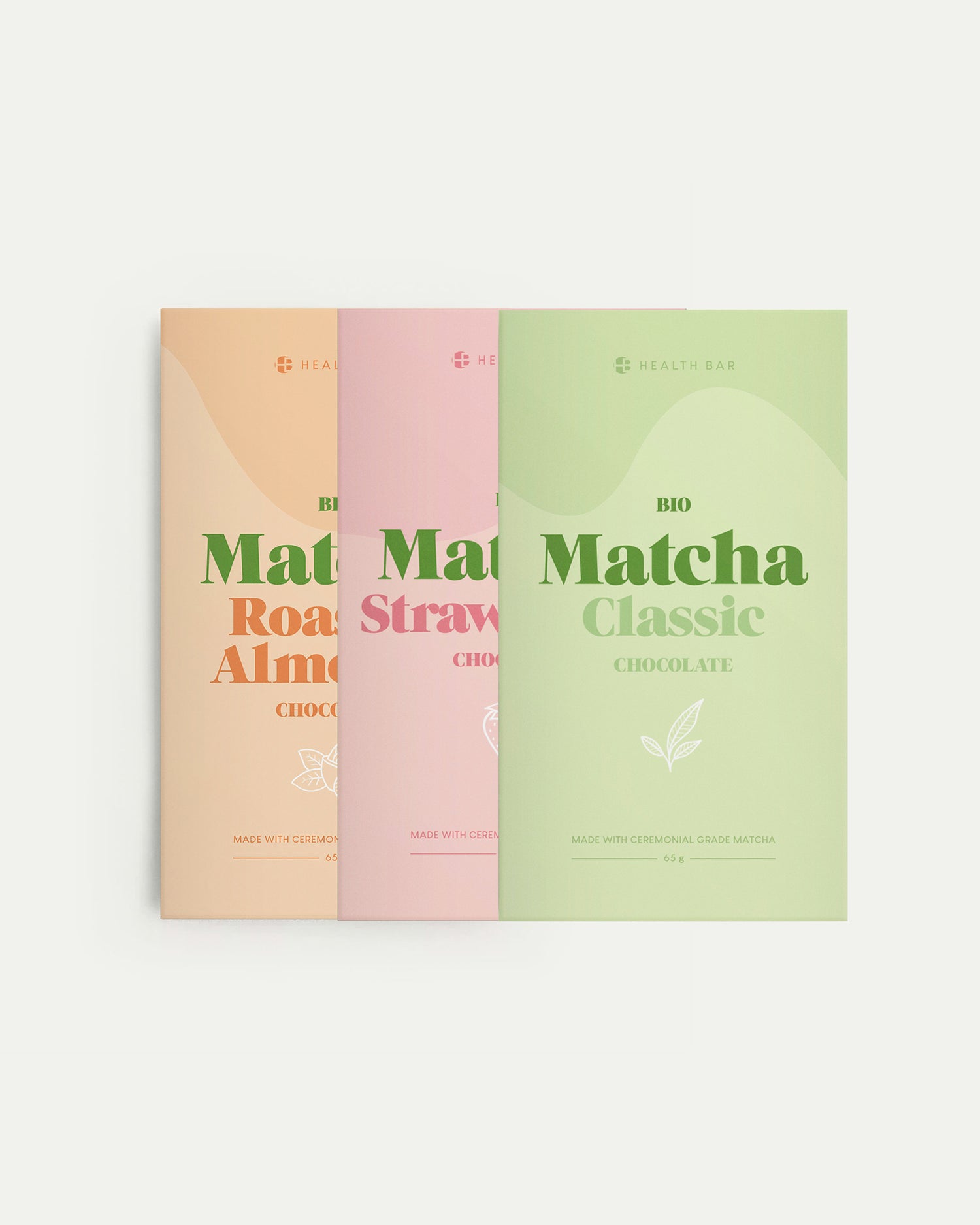 Bio - Matcha Suklaa 3 kpl pakkaus