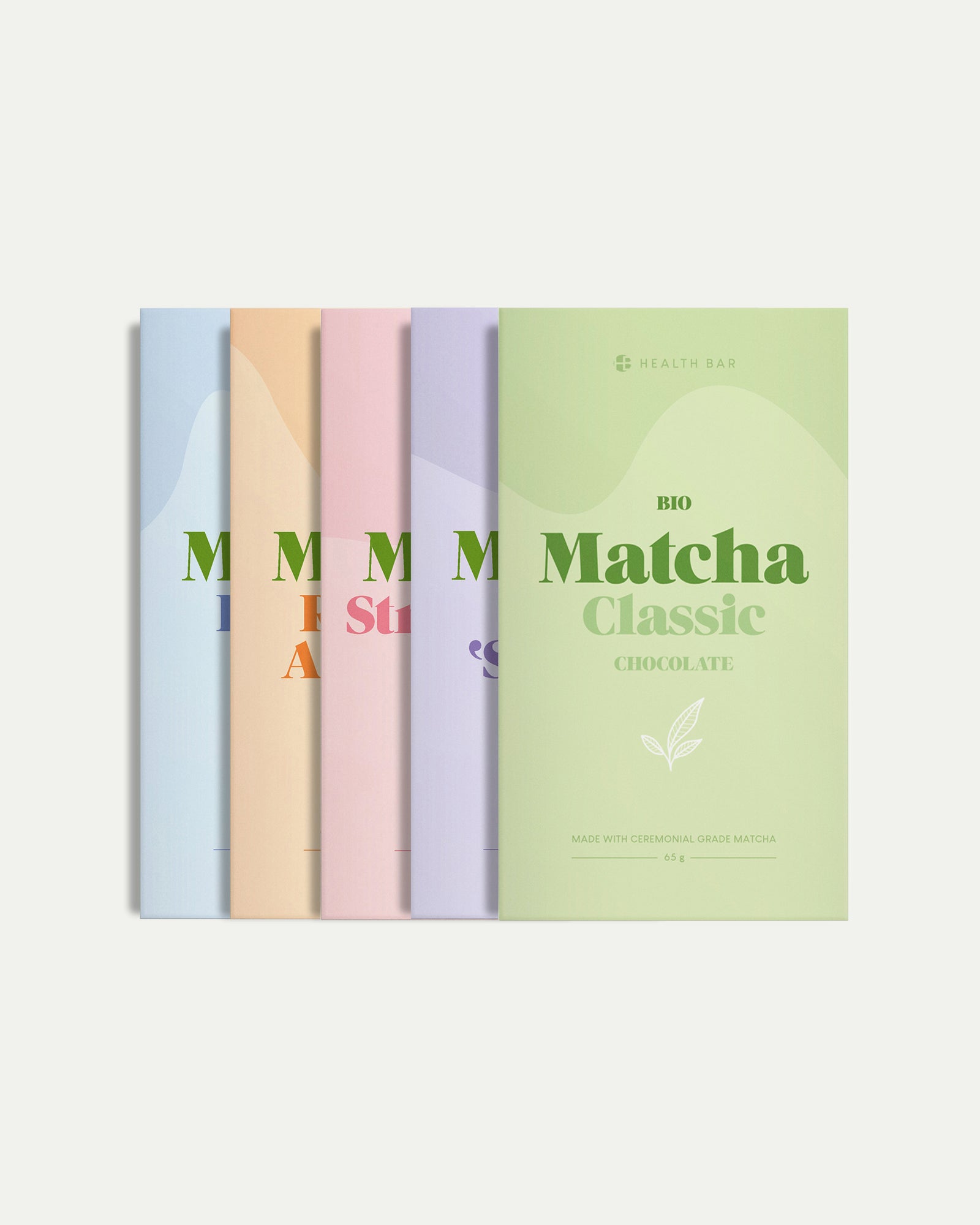 Bio - Matcha Schokolade 5er Pack