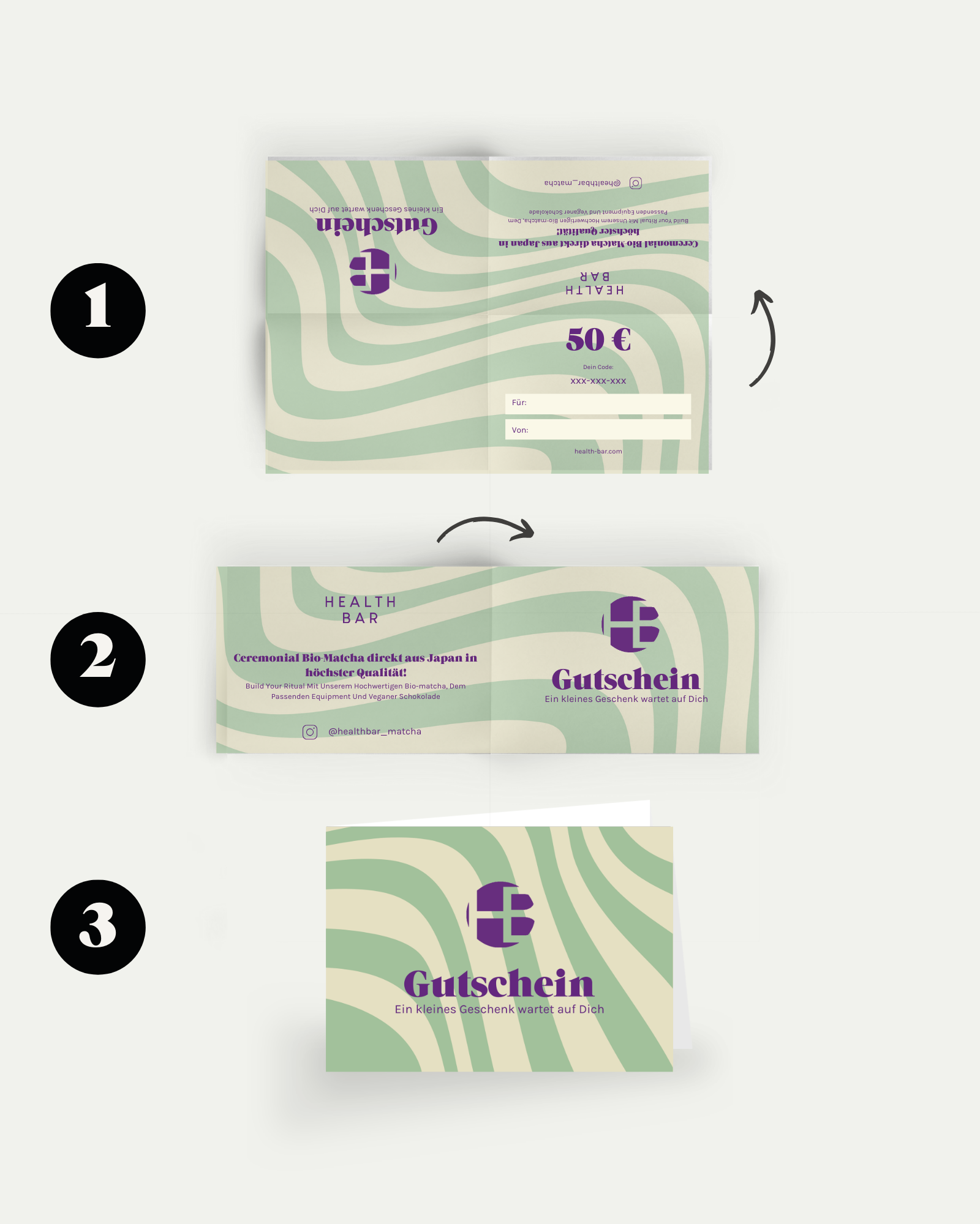 Health Bar Cadeaukaart - Cadeau Motiv Sencha