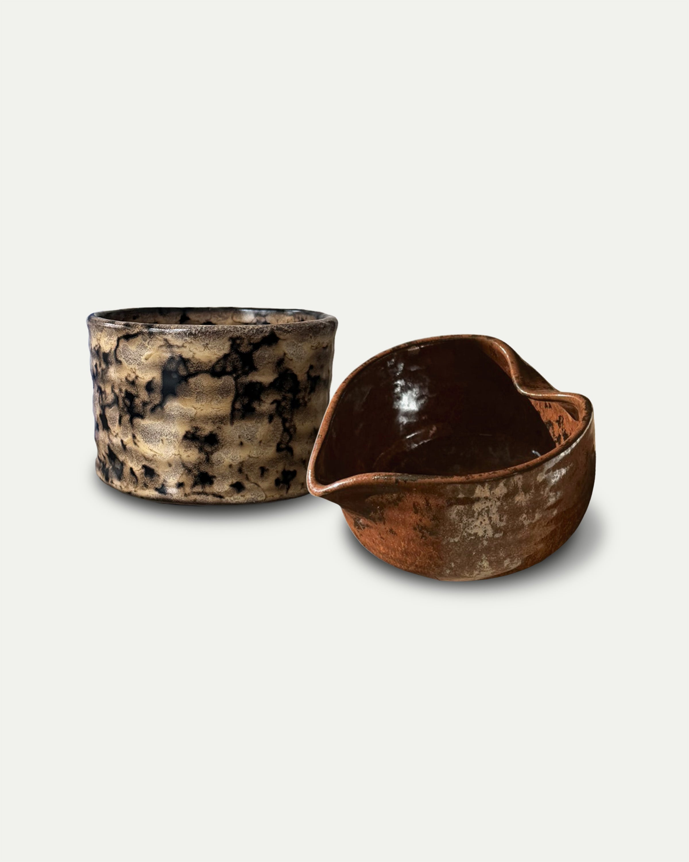 Hearty Bowl Braun più Kumo Chawan Cacao Haze