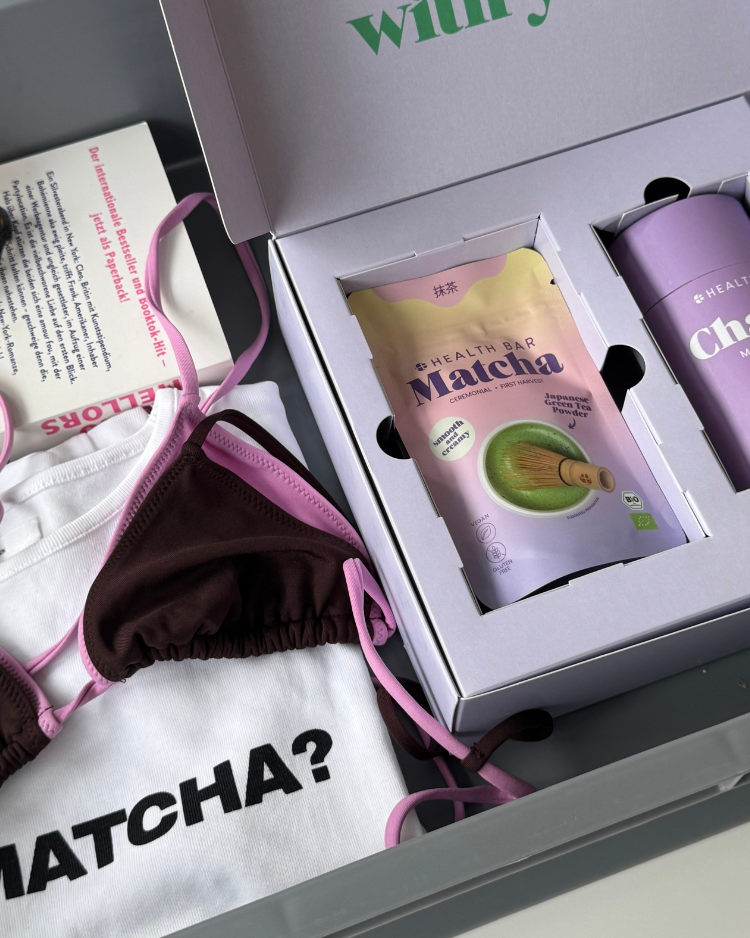 Matcha Latte Bio Qualität Ceremonial Travel Set reise unterwegs