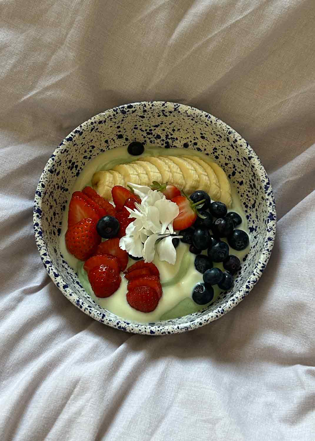 Matcha Joghurt Bowl 🫐🍵