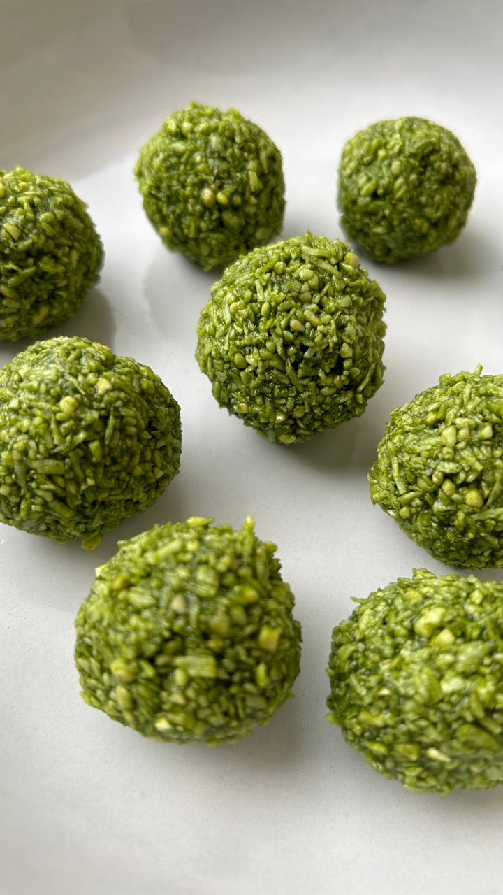 Coconut Matcha Energy Balls