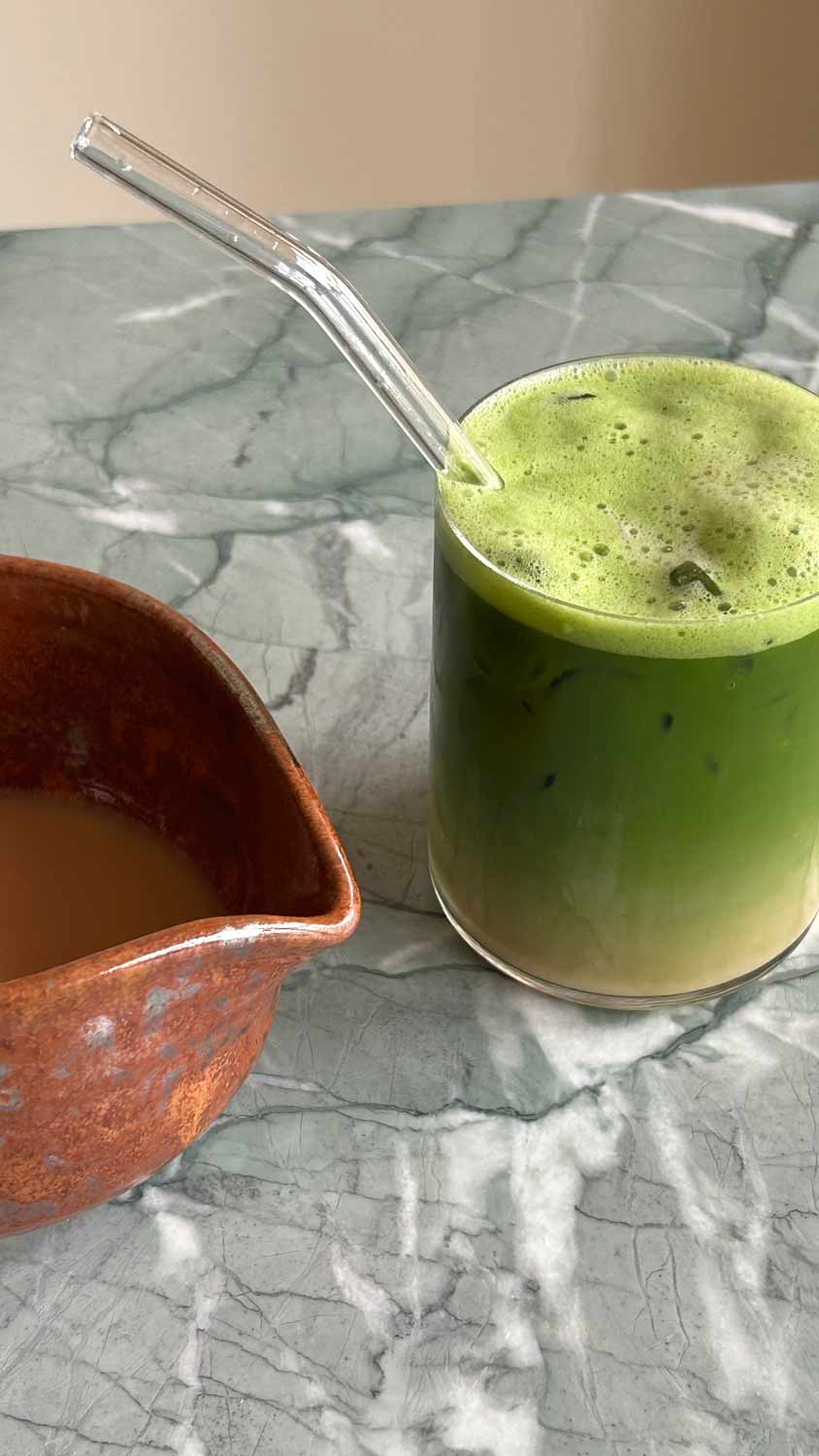 Earl Grey Matcha Latte