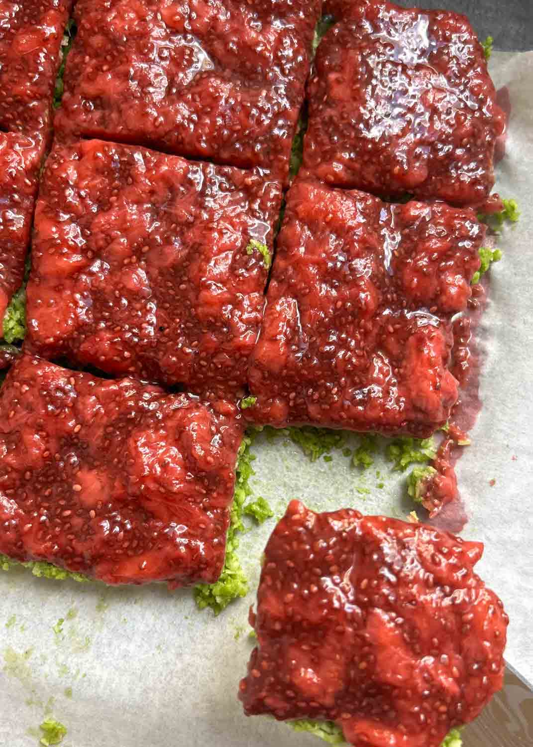 Strawberry Matcha Bountys