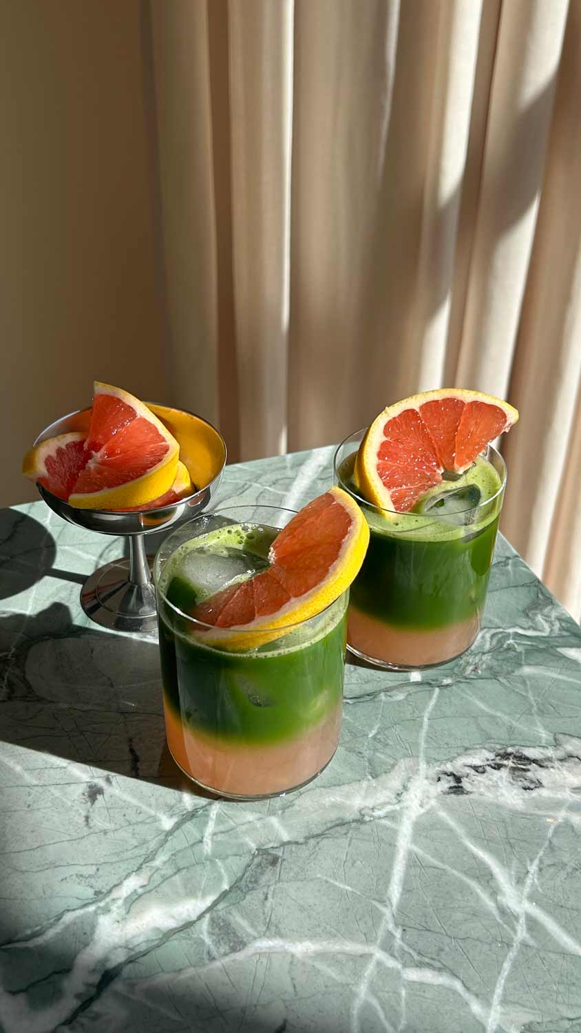 Grapefruit Tonic Matcha