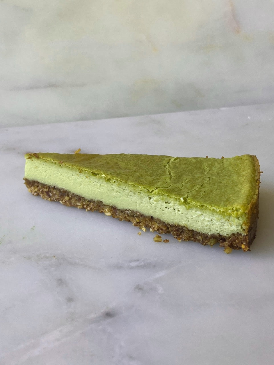 Matcha cheesecake