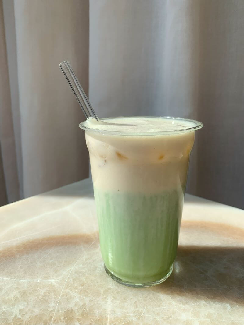 Iced Vanille Matcha Latte