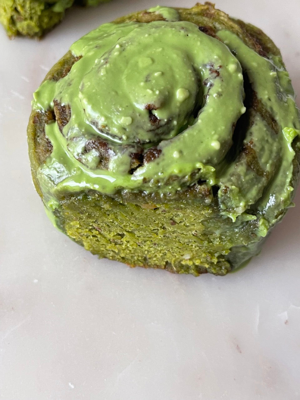 Matcha Zimtschnecken