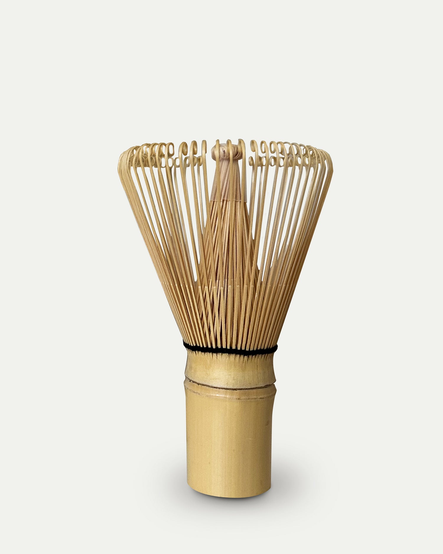 WHITE LABEL Matcha Besen Chasen aus goldenem Bambus