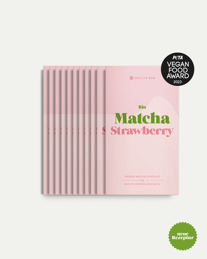 Bio - Matcha Schokolade Strawberry Junkie Pack