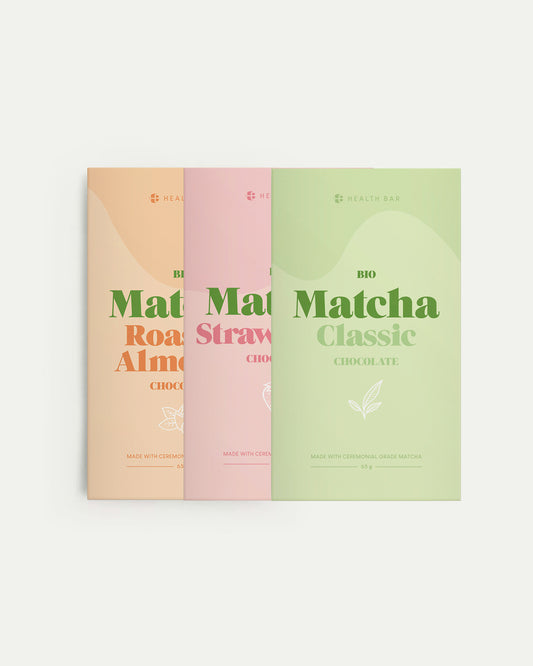 Organic - Matcha chocolate 3-pack