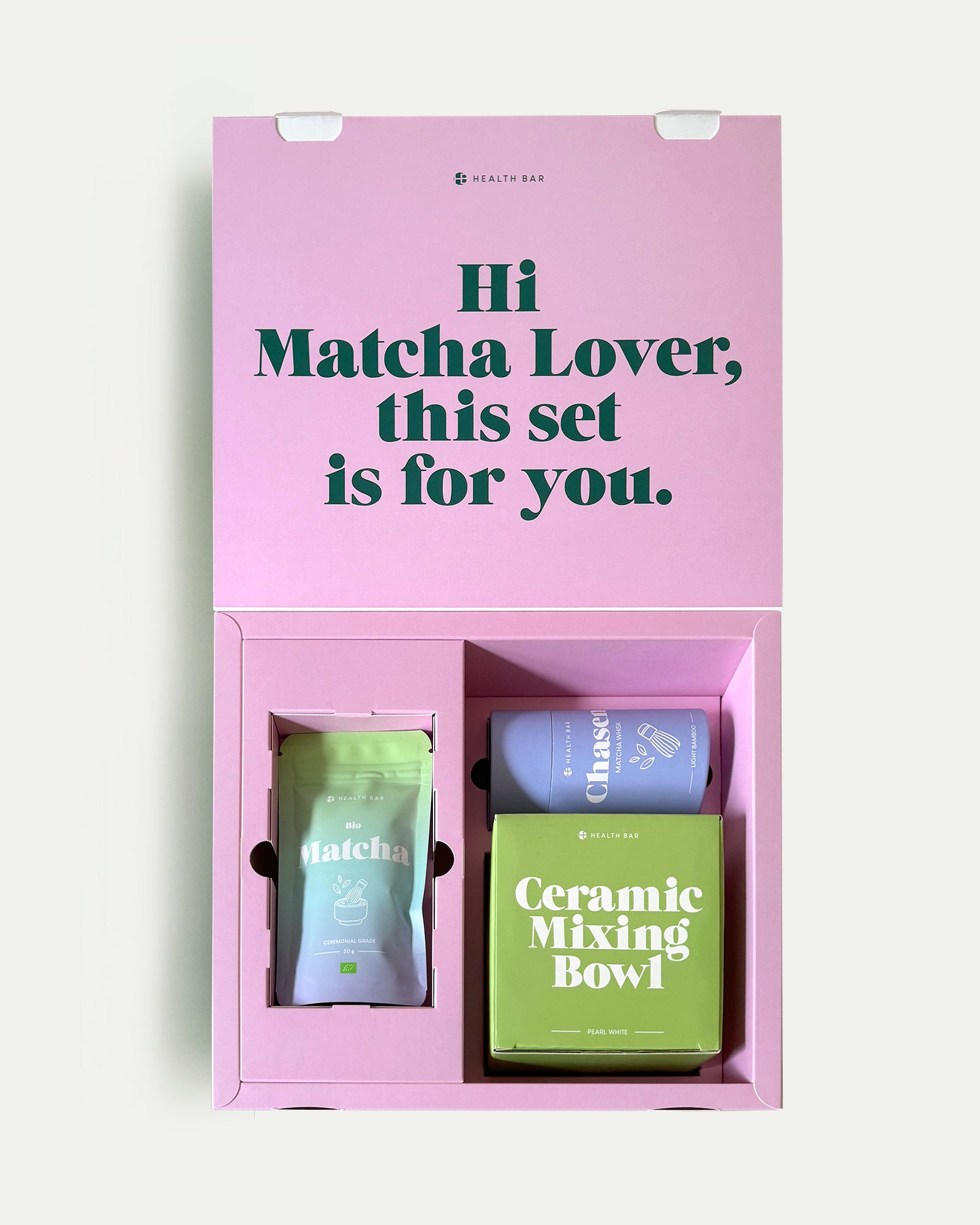 Kit de matcha - Mélange de bol blanc