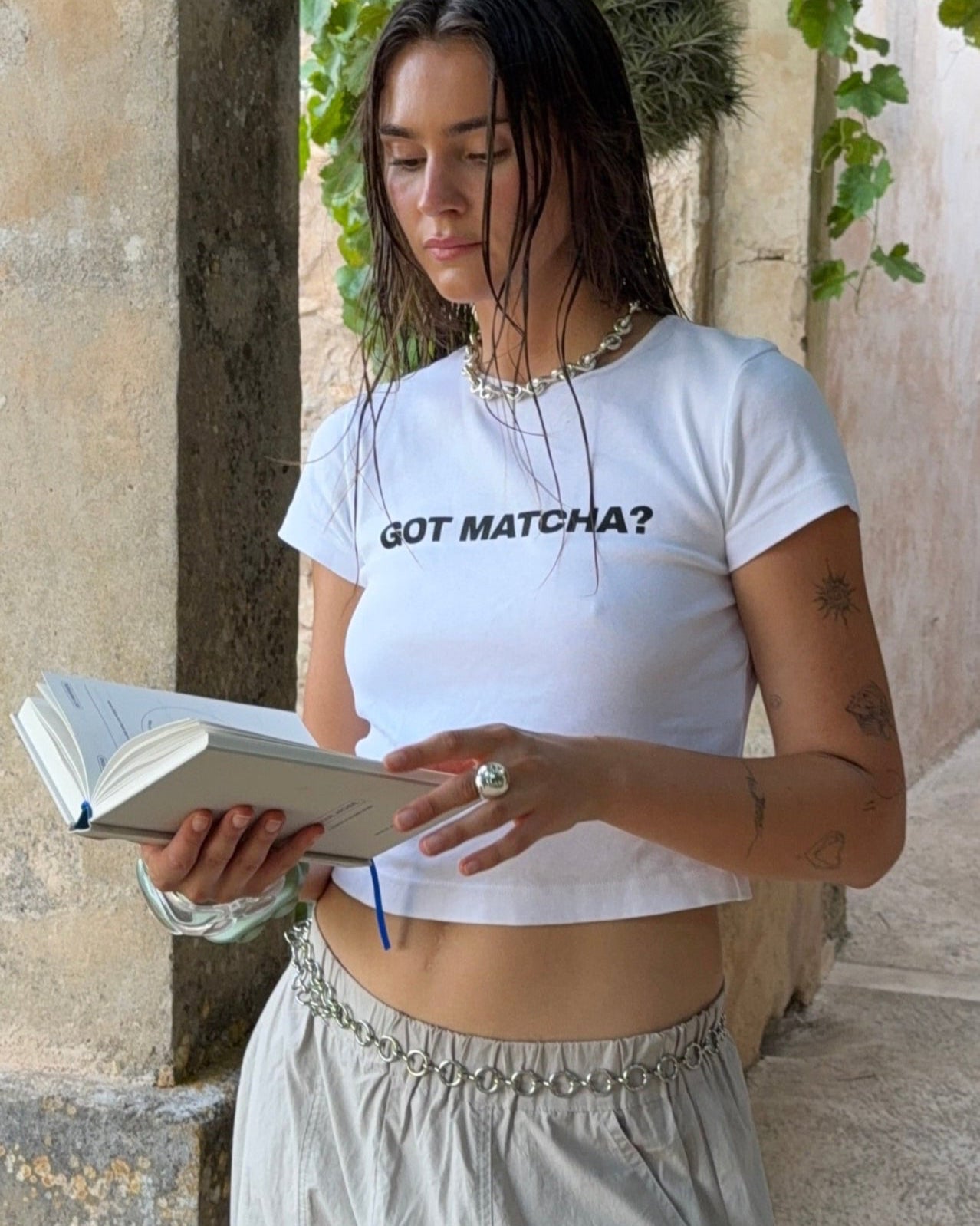 Joseph Atelier x HEALTH BAR Shirt &quot;GOT MATCHA?&quot;