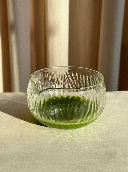 Matcha Mixing Bowl Glass
