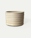 Matcha Schale Kumo Chawan in Vanilla Beige aus handgefertigter Keramik