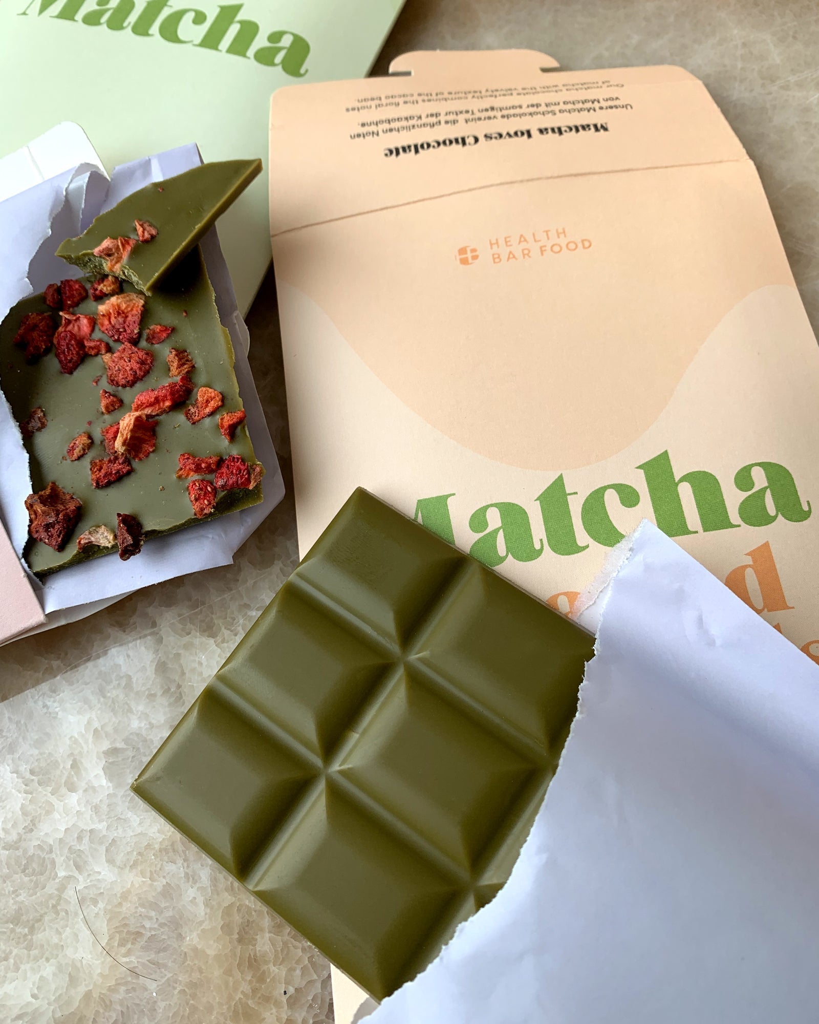 Bio - matcha cioccolato 3 pacchetto