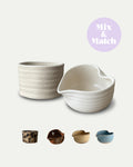 Matcha Bowl Set – im Design deiner Wahl – Handgefertigte Keramik