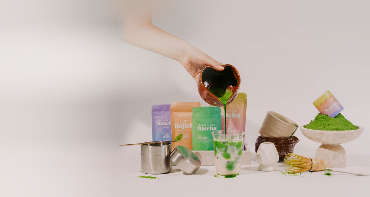 Health Bar Bio Matcha Range aus Uji, Japan