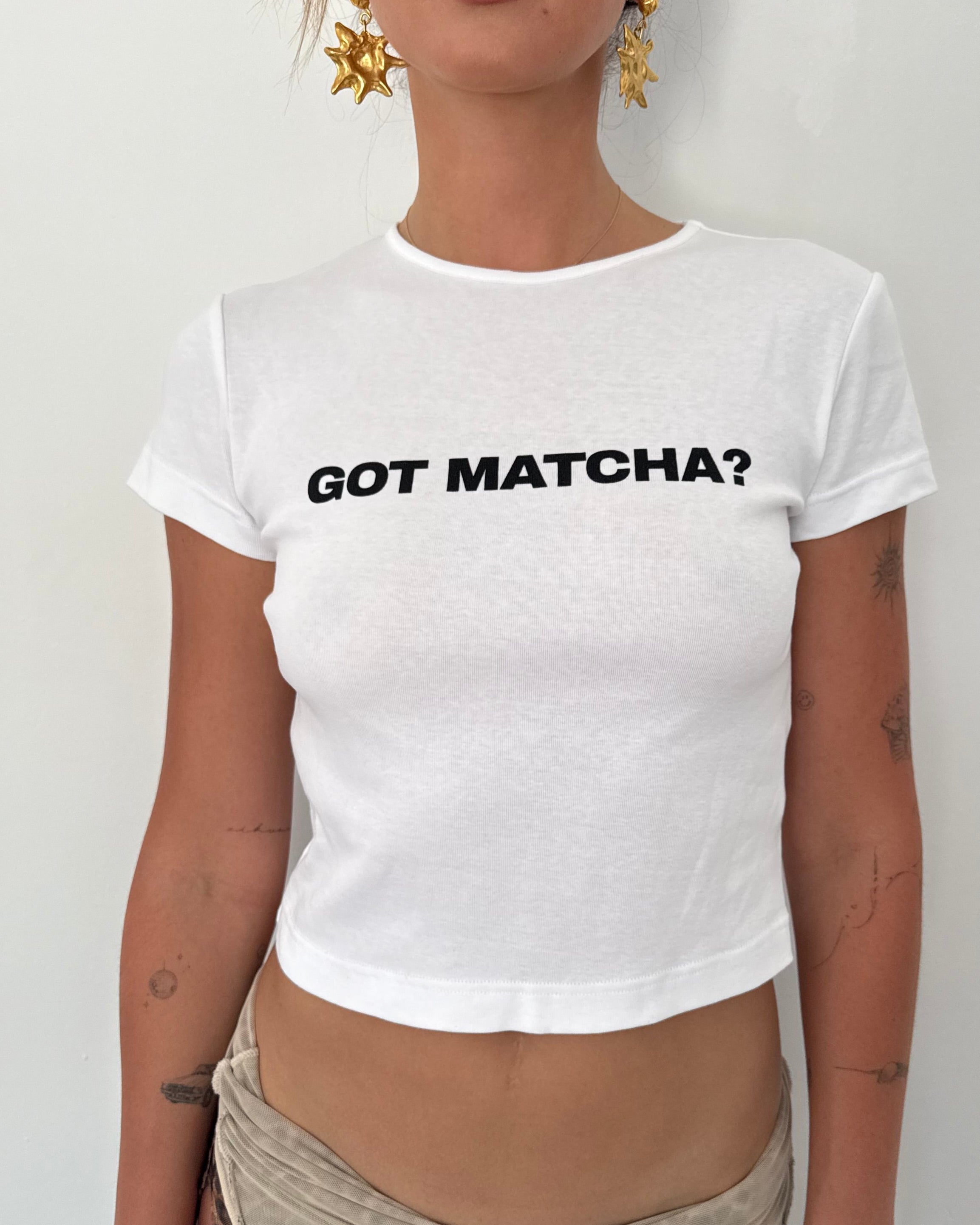 Joseph Atelier x HEALTH BAR Shirt &quot;GOT MATCHA?&quot;