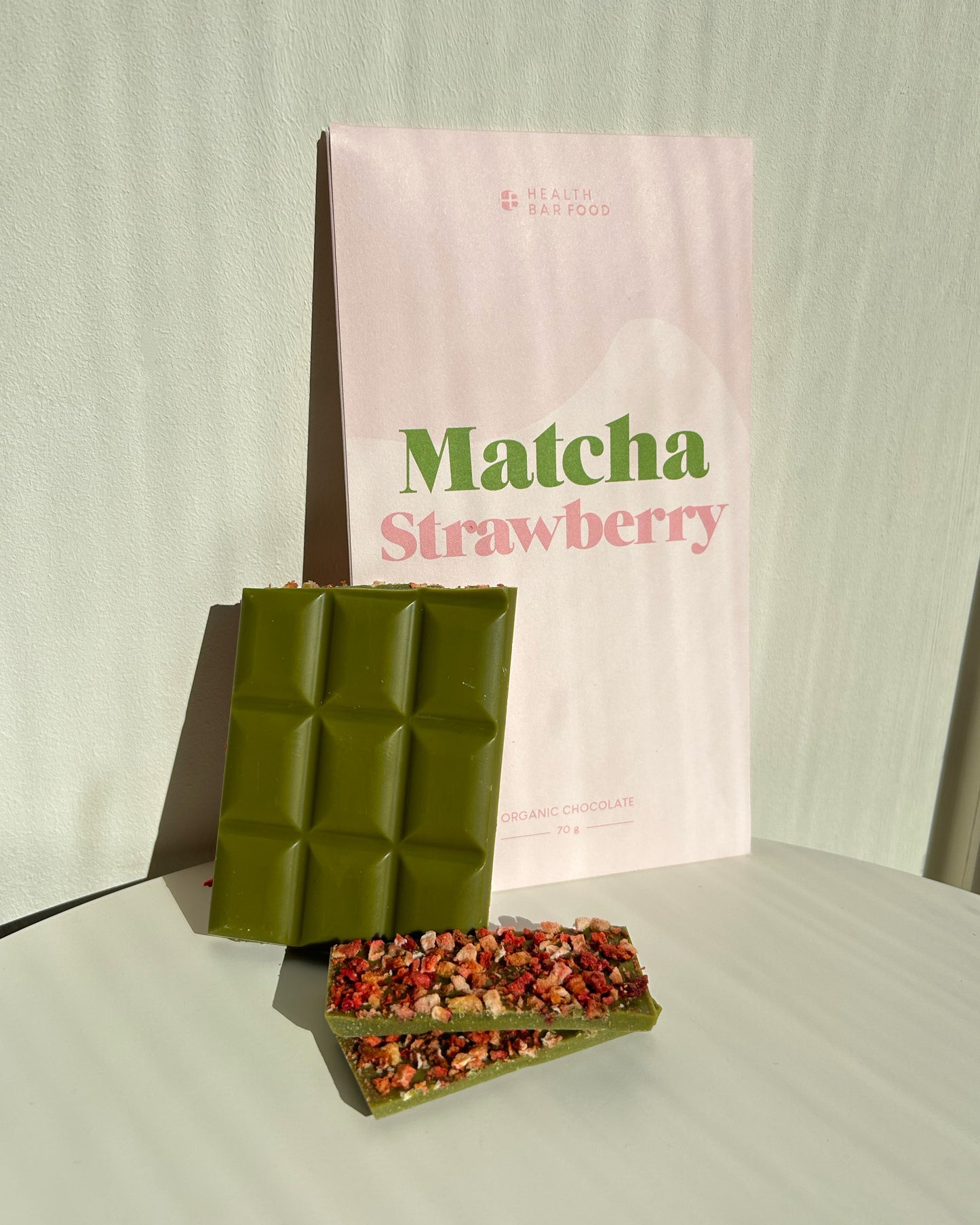 Bio - Matcha Schokolade Strawberry