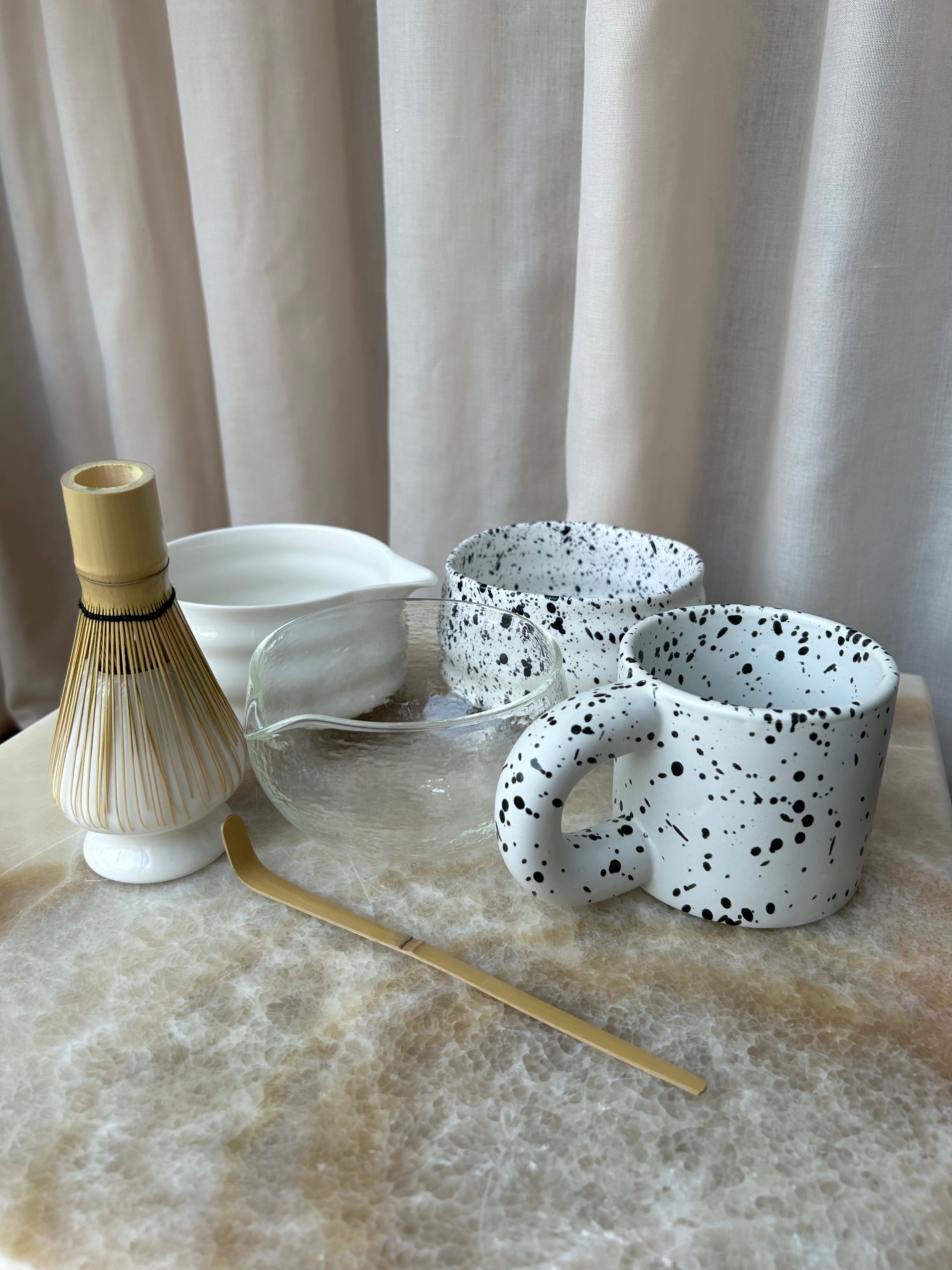 Matcha Mixing Bowl Pearly White